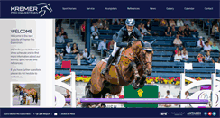 Desktop Screenshot of kremer-pro-equestrian.com